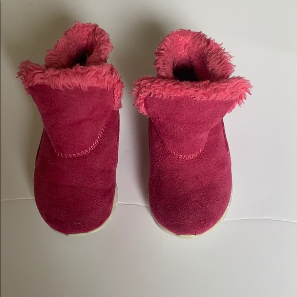 CRB girl pink boots size 5 - Picture 1 of 6